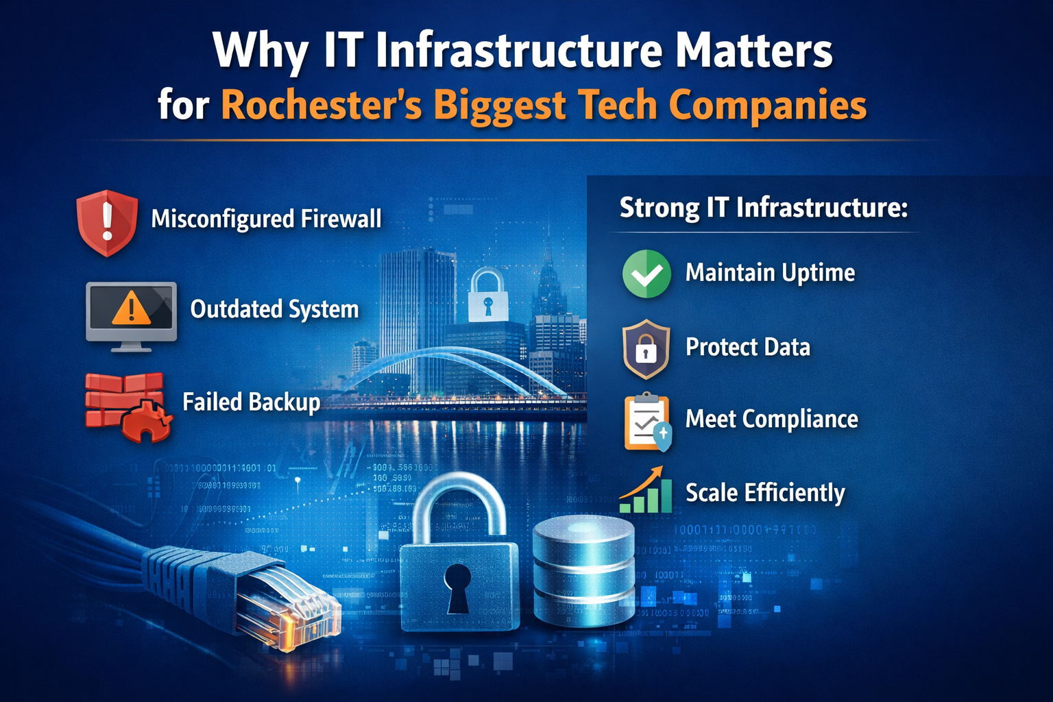 Why IT Infrastructure Matters for the Biggest Tech Companies in Rochester